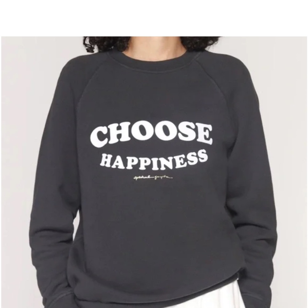 Spiritual Gangster Black 'Choose Happiness' Sweatshirt